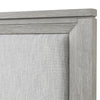 Ion King Bed | Storage Footboard | Picture Frame Moldings | Gray Wood