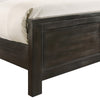 Aani Full Size Bed | Framed Headboard | Farmhouse Nutmeg Brown