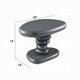 Fory End Table I 22" Asymmetric Stacked Pebble Base I High Gloss Gray