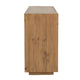 Ayma Sofa Console Table | 4 Drawers | 54" Rectangular | Oak Brown