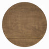Dexy Dining Table | 35" Round Top | Farmhouse Walnut Brown Wood