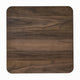 Fexy Side End Table | 24" Square Top w Angled Legs | Walnut Brown