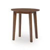 Hosi 3pc Living Room Occasional Table Set | Oval Tops | Round Tapered Legs