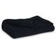 70 x 54 Leri Throw Blanket | Set of 3 | Machine Knitted Black Cotton