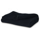 70 x 54 Leri Throw Blanket | Set of 3 | Machine Knitted Black Cotton