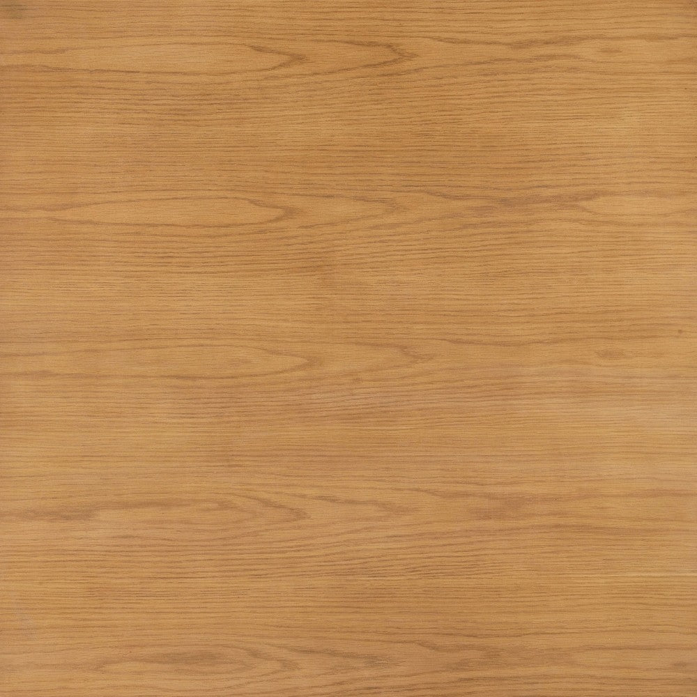Sery Coffee Table | 48" Square Top w Open Lower Shelf | Oak Brown