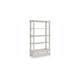 Lea Bookcase with 4 Shelves & Storage Drawer | 75" Antique White