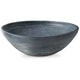 Mio Decorative Accessory Bowl | 16" Round Distressed Blue Terracotta