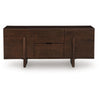 Kyi Accent Sideboard Cabinet | 2 Doors & Shelves | 63" Rich Brown