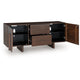 Kyi Accent Sideboard Cabinet | 2 Doors & Shelves | 63" Rich Brown