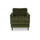 Pir Lounge Chaise | Cozy Olive Green Tufted Velvet Upholstery 64"