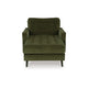 Pir Lounge Chaise | Cozy Olive Green Tufted Velvet Upholstery 64"