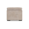 Necy Oversized Lounge Accent Armchair | 1 Throw Pillow | Taupe Polyester