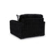Addy Oversized Sofa Armchair | 1 Accent Pillow | Onyx Black Corduroy