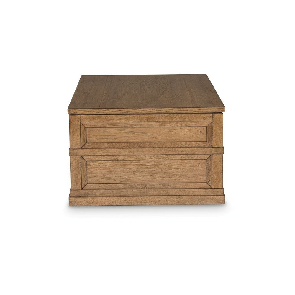 Dory Coffee Table | 42" Rectangular Lift Top | 1 Drawer | Light Brown