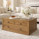 Dory Coffee Table | 42" Rectangular Lift Top | 1 Drawer | Light Brown