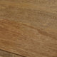 Soi Sofa Console Table | 52" Arch Design | 4 Shelves | Natural Brown