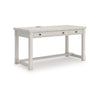 Lea Home Office Desk | 60" Top with 2 Drawers | Antique White