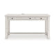 Lea Home Office Desk | 60" Top with 2 Drawers | Antique White