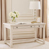 Lea Home Office Desk | 60" Top with 2 Drawers | Antique White