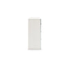 Zura Wide Dresser | 6 Drawers | Faceted Chrome Handles | Matte White Wood