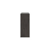 Gesi Wide Dresser | 6 Drawers w Recessed Handles | Charcoal Black