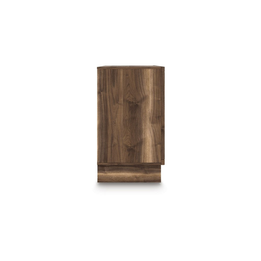 Lina 62" Dresser | 6 Drawers w Integrated Handles | Rustic Walnut Brown
