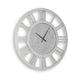 Wall Clock | Beaded Crystals | Mirror Cut Glass Roman Numerals | 39"