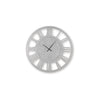 Wall Clock | Beaded Crystals | Mirror Cut Glass Roman Numerals | 39"