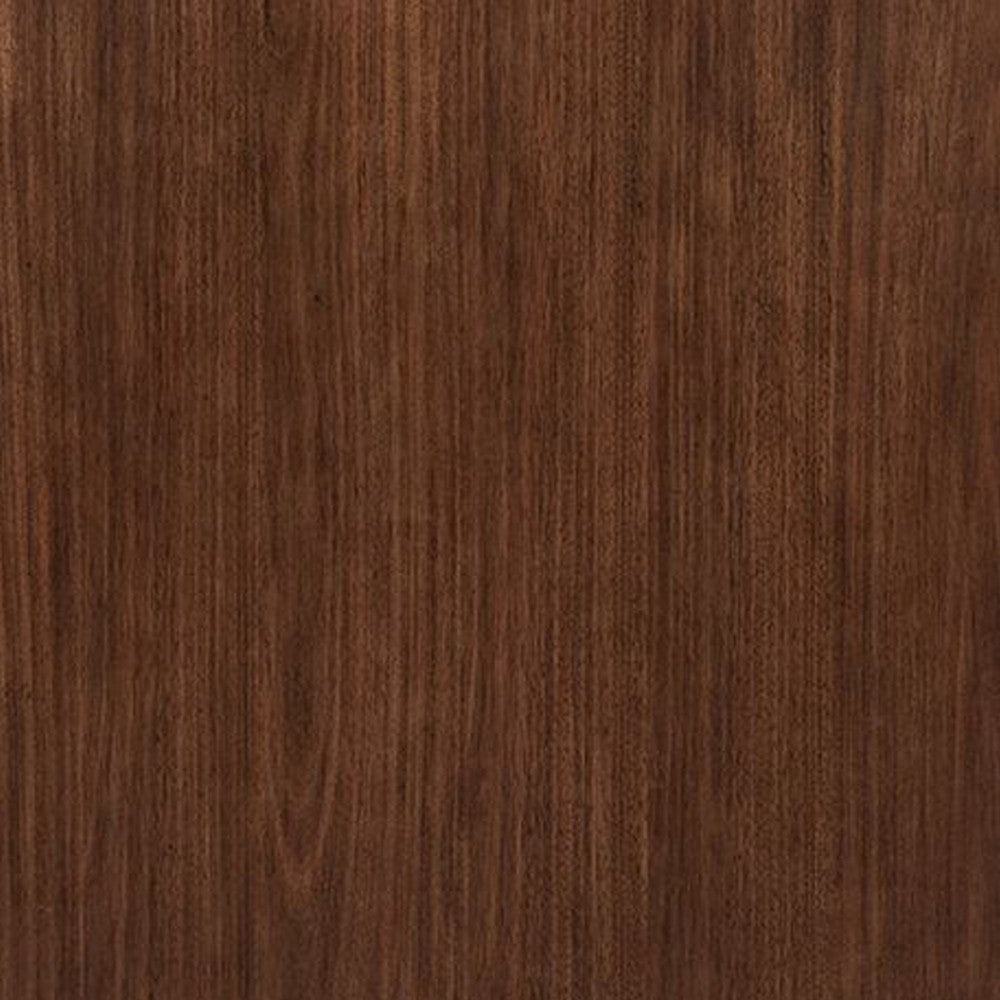 Mour Coffee Table w Casters & Drawer | 50" Rectangular | Brown