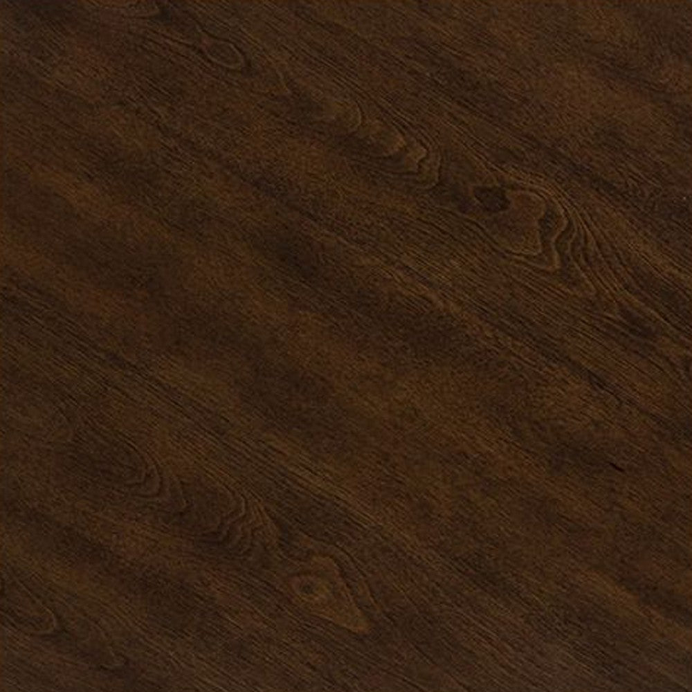 Falu Coffee Table | 42" Round Faux Marble Top | Classic Scrolled | Brown