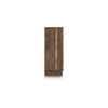 Lina Tall Dresser Chest | 5 Drawers w Integrated Handles | Natural Brown