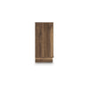 Lina Tall Dresser Chest | 4 Drawers Integrated Pulls | Natural Wood Brown