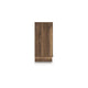 Lina Tall Dresser Chest | 4 Drawers Integrated Pulls | Natural Wood Brown
