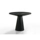 Kiy Counter Height Dining Table | 47" Top | Ebony Black Pedestal Base