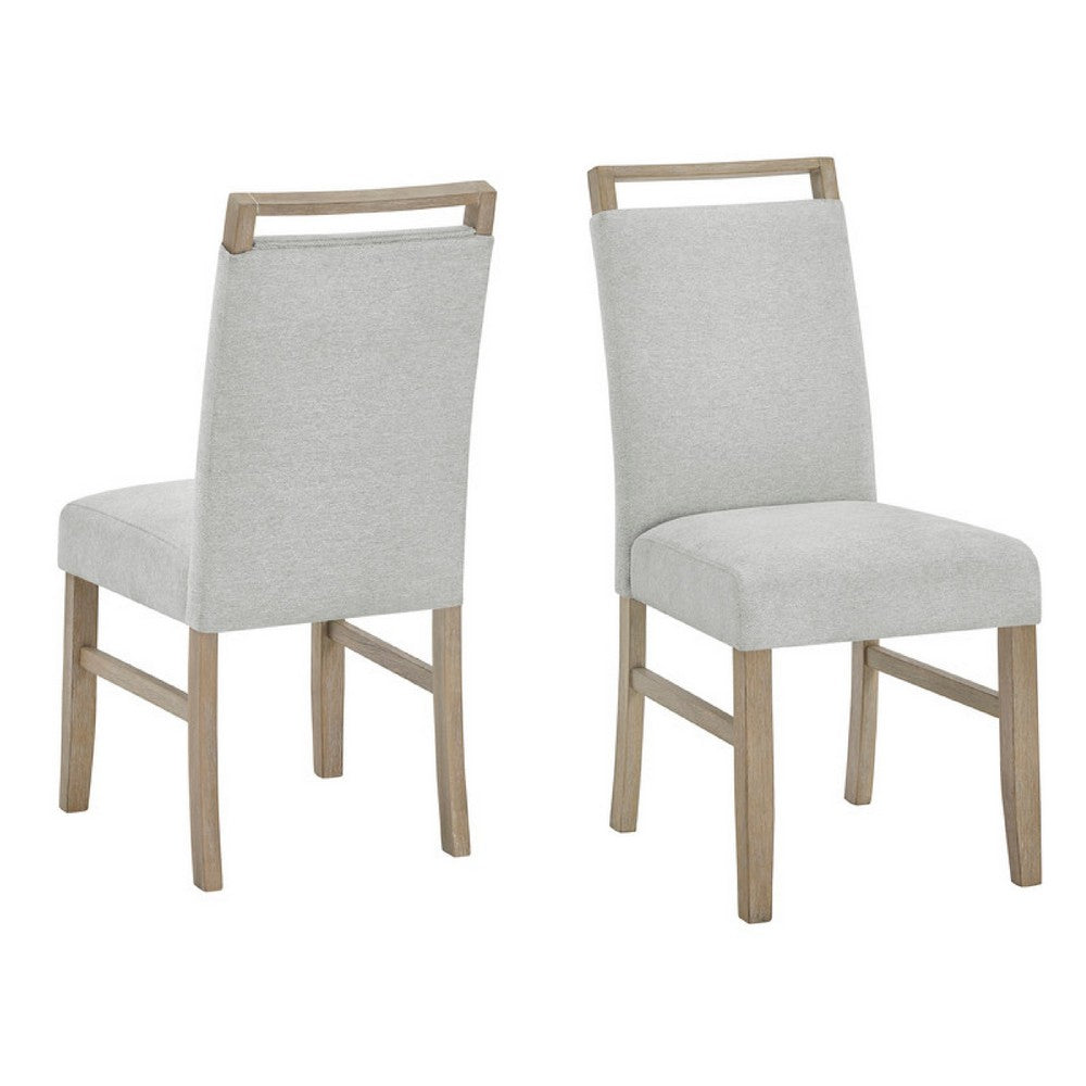 Teny 6pc Dining Set w Chairs & Bench | 66" White Faux Marble | Light Brown