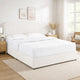 Lez Queen Size Platform Bed | 4 Storage Drawers | Ivory Boucle Upholstery