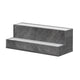 Bar Bottle Display Shelf with LED Remote Control | 20" | Gray Wood