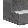 Bar Bottle Display Shelf with LED Remote Control | 20" | Gray Wood