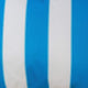 Keo Outdoor Lumbar Throw Pillow Cover | Blue & White Wide Stripes | 14x20