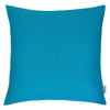 Outdoor Indoor Throw Pillow Cover | Aqua Blue Polyester | 20x20" Square