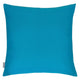 Outdoor Indoor Throw Pillow Cover | Aqua Blue Polyester | 20x20" Square