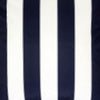 Keo Accent Pillow Cover | Navy Blue & White Stripes | 20" Square
