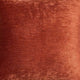 Dey Throw Pillow Cover | Rose Copper Brown Velvet | Luxe Shine | 20" Square