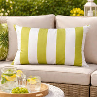 Lime Green, White
