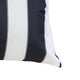 Keo Outdoor Lumbar Pillow | Wide Black & White Horizontal Stripes | 14x20