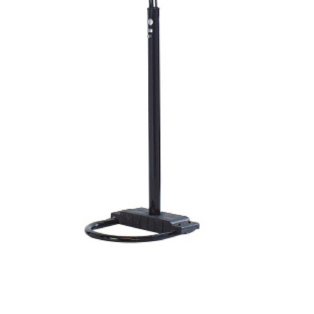 Kyle Arch Floor Lamp | Adjustable Arms | 4 Crystal Shades | Black | Gold