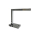 L Shaped LED Desk Lamp | USB & Power Outlet | Rocker Switch | Chrome Metal