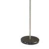 Arch Floor Lamp | Adjustable Arm & Black Genuine Marble Base | 81"