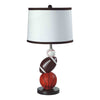 Sports Table Lamp | Basketball, Football, Soccer, 25" for Athlete Kids